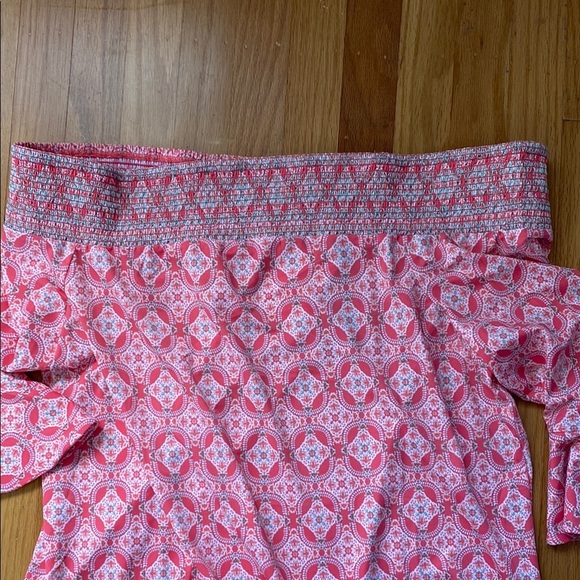 Cabana Life Pink and Teal Swim Coverup - Picture 5 of 10